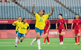 O brasil jogará contra a sérvia, às 11 horas (de brasília), em rimini, na itália. Goleada Da Selecao Feminina Nos Jogos De Toquio Alavanca Ibope Da Globo Noticias Da Tv