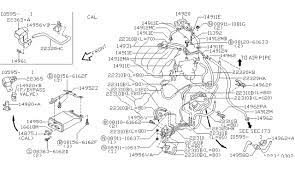 Operating the engine in the red zone may cause serious engine damage. Engine Control Vacuum Piping 1996 Nissan Maxima