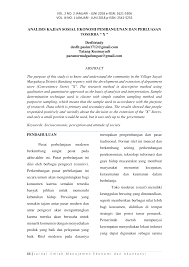 Di mana untuk memperoleh barang dan jasa. Https Media Neliti Com Media Publications 258411 Analisis Kajian Sosial Ekonomi Pembangun 6066fa7d Pdf