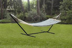 Hammocks provide a comfortable place to relax, read, or take a nap outdoors. Highland Dunes Cowles Steel Hammock Stand Reviews Wayfair