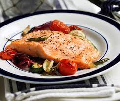 If you've been following my articles, you've seen a lot of diabetic recipes in the past few months. Broiled Rainbow Trout With Lemon Oil And Oven Grilled Vegetables Diabetic Recipe Diabetic Gourmet Magazine