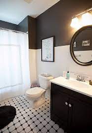 Badezimmer Ideen In Schwarz Weiss 45 Inspirierende Beispiele Weisse Badezimmer Badezimmer Schwarz Bad Inspiration