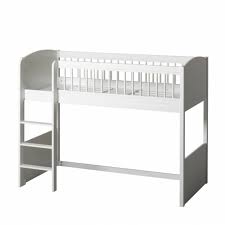 Voici le lit mezzanine enfant london, en bois et peinture écologique,. Lit Mezzanine Mi Hauteur Evolutif Seaside Lille Oliver Furniture File Dans Ta Chambre