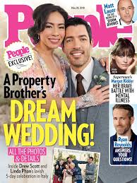 See Drew Scott's Bride Linda Phan's Nontraditional Wedding Dress
