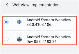 Enhanced webview component for android that works as intended out of the box. What Is Android System Webview