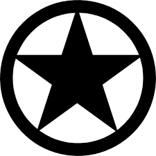 Star circle movement around polaris star. Free Icon Star Inside A Circle Fivepointed Version