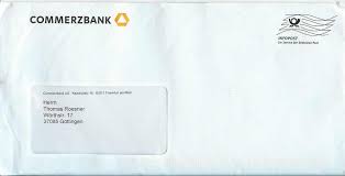 Soll die post ihre retourenpakete zu hause oder im büro abholen? Philaseiten De Briefe Deutscher Banken