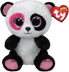 ty peluche beanie boo s glubschi panda penny 15 cm 36730 mignon doudou toutous coloriage de tulipe