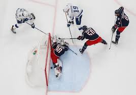 Tampa bay received savard from columbus and brian lashoff from detroit; Blue Jackets Columbus Surrenders 4 Goals In First Period In 6 4 Loss