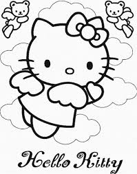 Touch device users, explore by touch or with swipe gestures. Free Printable Hello Kitty Coloring Pages Coloring Home