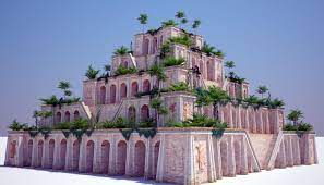 Ancient Hanging Gardens Babylon 3d Max Hanging Garden Gardens Of Babylon Ancient Babylon