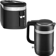 Get the best deals on kitchenaid tea kettles. Kitchenaid Design 1 5l Jug Kettle And 4 Slot Toaster Designbm Ecookshop