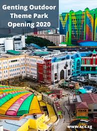 Genting highlands theme park is such wonderful creation on top of the hill of pahang, malaysia. Genting Outdoor Theme Park Opening 2020 Theme Park Outdoor Park