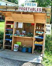 Farm Stand Ideas 16 - Decoratoo | Farm Stand, Vegetable Stand, Amish Farm