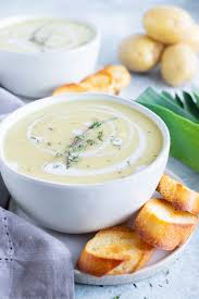 Cook on low for 1 hour or until the potatoes are soft. Creamy Potato Leek Soup Vegan Whole30 Evolving Table