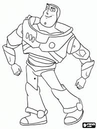 Buzz Lightyear Para Colorear