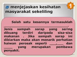 Sampah sarap dan sisa buangan domestik yang dibuang ke dalam sungai memberikan kesan yang buruk kepada sungai. Karangan 8 Rujuk Super Skor M S 104 Ppt Download
