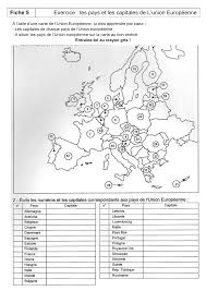 Comparé à l'afrique, le continent de l'union européenne compte moins d'habitants, mais revendique davantage de petite délinquance. Exercice Les Pays Et Les Capitales De L Union Europeenne Fiche 5