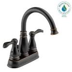 Oil rubbed bronze faucet