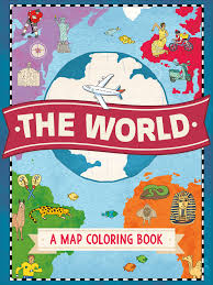Our free coloring pages for adults and kids, range from star wars to mickey mouse. The World A Map Coloring Book Natalie Hughes Macmillan