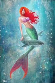 Little Mermaid Ish By Nszerdy On Deviantart Mermaid Painting Mermaid Artwork Mermaid Pictures