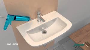 Your bathroom might look clean, but that stinky smell coming from your sink drain says otherwise. Wash Basin Installation Jaquar Wash Basin Wall Mounted Youtube
