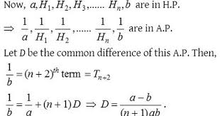 Http Www Aplustopper Com Harmonic Progression Mathematics Mathematics Physics Solutions
