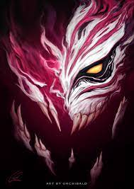 May 29, 2020 · refusing to let him die, ichigo's inner hollow forces his way to the surface, which is marked by a hollow mask generating itself on ichigo's face. Artstation Ichigo S Hollow Mask Bleach Orchibald Art