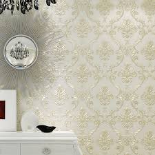 Paysota European Simple Luxury Damask Wallpaper For Wall 3 D Classic Embossed Tv Room Bedroo 3d Wallpaper For Bedroom Living Decor Bedroom Background Wallpaper