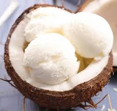 Glace A La Noix De Coco Cuisinethermomix Recette En 2020 Dessert Noix De Coco Alimentation Noix De Coco
