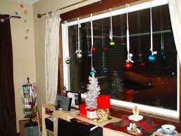 Window decorations are a great way to bring that festive lighting into your home. Large Window Christmas Decorating Ideas Covetinglove Blogspot Com