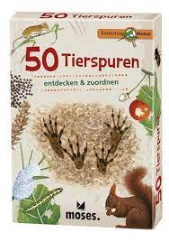 Tierspuren zum ausdrucken kostenlos / kommerzielle nutzung gratis erstklassige bilder.to you the booksters tierspuren: Moses Mos09724 Expedition Natur 50 Tierspuren Lernkarten Kaufen Spielwaren Thalia