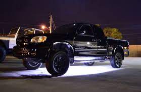 Led Light Tubes On The Bottom Of A Truck To Produce An Underglow Accent Lighting Led Strip Lighting Strip Lighting