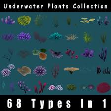 Pin By Elshimy On Illustration Underwater Plants Ocean Plants Marine Plants