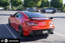 Hyundai genesis coupe became the first vehicle in canada to introduce the new vinyl. The Korean Car Blog Twitter àªªàª° Repost Kdmholic Sequence Garage Spec Rs Side Skirts For Hyundai Genesis Coupe Sequence Garage Spec Rs Rear Wing Spoiler For Hyundai Genesis Coupe Customer Thomas Zhuang