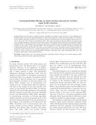 Pdf Constrained Kalman Filtering Via Density Function Truncation For Turbofan Engine Health Estimation
