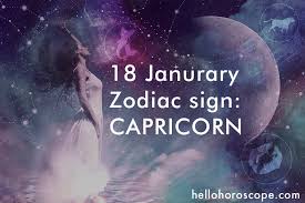 January 18 Zodiac Sign Personality Love Compatibility