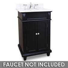 In stock & ready to ship. Small Bathroom Vanities 24 Bathroom Vanity In Black With White Marble Top And Bowl Elements Hardware Van057 T Mw