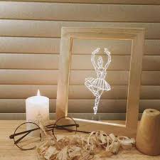 Source Creative 3d Acrylic Frame Night Lamp Northern Europe Decorative Wood Frame Led Night Light On M A Decoracion De Girasol Plantillas Graffiti Manualidades