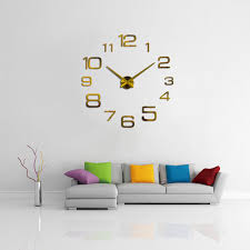 Free 2 day shipping electronics office movies music books home furniture appliances adopted of abs material it brings a modern touch for any room. Aimecor Acrylic Wall Clocks Sticker Modern Design Super Wfh