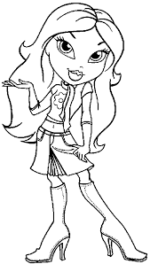 The spruce / wenjia tang take a break and have some fun with this collection of free, printable co. Bratz Coloring Bratz Coloring Pages Printable Coloring Pages
