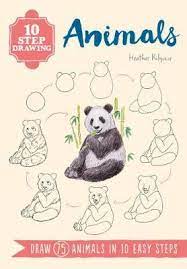 This oversized book is packed with the beautiful, loose and lively drawings victor ambrus is known for. 10 Step Drawing Animals Heather Kilgour 9781782216605