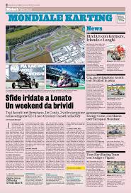 Последние твиты от la gazzetta dello sport (@gazzetta_it). Full Page On The World Championships In La Gazzetta Dello Sport Kartcom