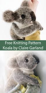 Koala's are on the endangered list. Animals Of Australia And New Zealand Knitting Patterns In The Loop Knitting
