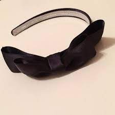 Blair Waldorf And Gossip Girl Inspired Boutique Black Satin Double Layer Bow 1 5 Wide Headband Wide Headband Gossip Girl Blair Waldorf
