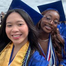 GPHS choir senior class of 2024 at graduation! 🎓Congratulations y'all! We  did it!! #ahhhgp #senior #graduation #classof2024