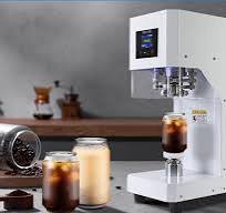 Can Sealer Machine Manual For Jars & Bottles - Aluminum Alloy Hand Tool For  Home And Commercial Use Plastic Bottle Cap