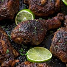 Easy Oven Baked Jerk Chicken Life Made Simple Recipe Baked Jerk Chicken Jerk Chicken Jerk Chicken Recipe