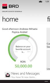 Se afieaz pagina de identificare n care se introduce codul de utilizator i parola atribuite de banc. Mybrd Mobile For Windows 10 Mobile