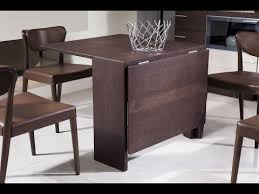 Concrete dining tables, due to the nature of them being made from concrete, can also be used outdoors with little for you to worry about. Folding Dining Table Youtube Casitas